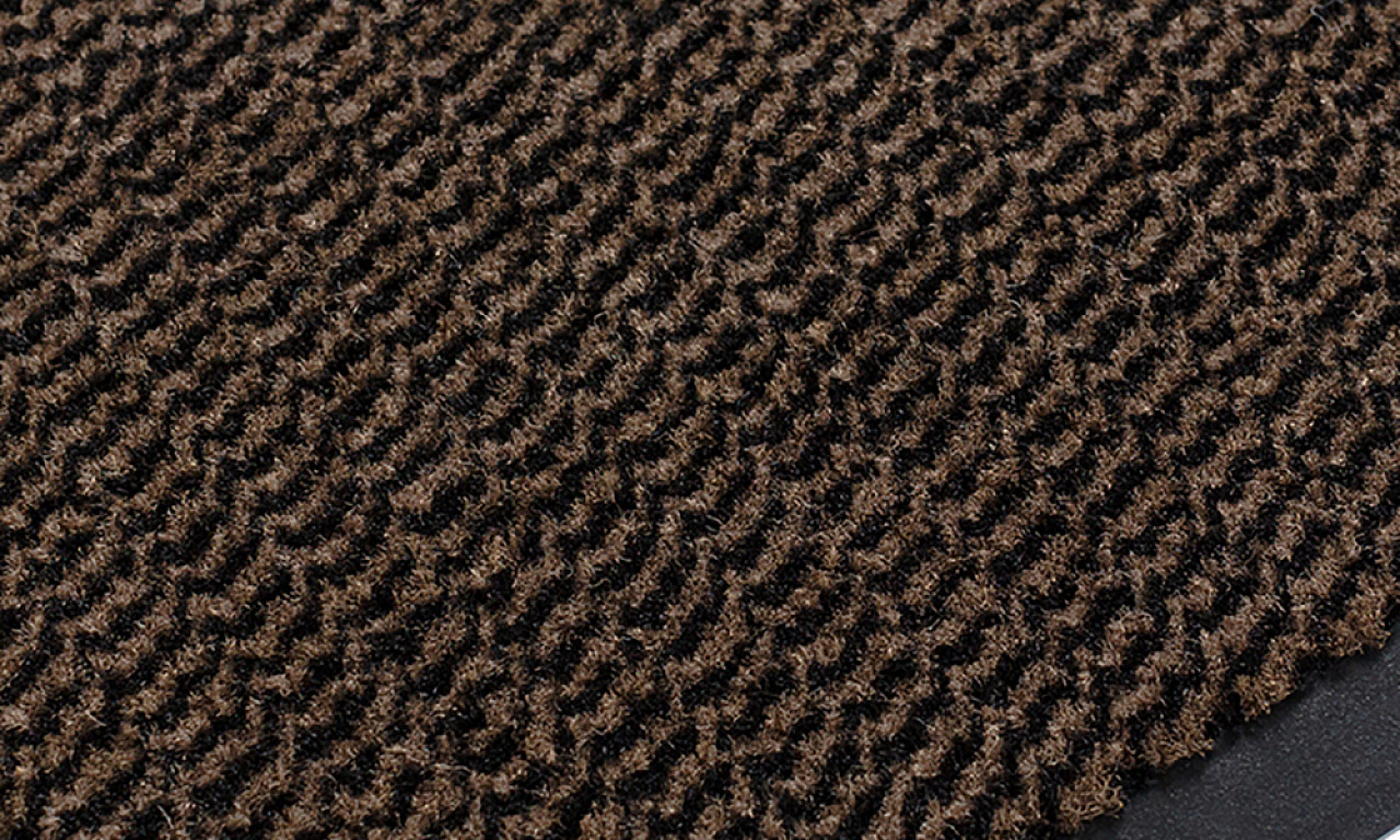 Коврик влаговпитывающий Профи 80х120 коричневый